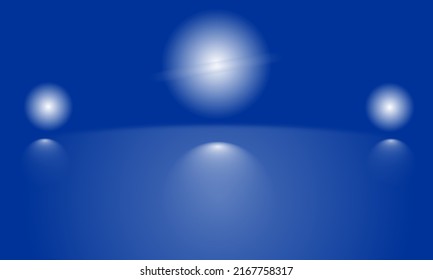 Bright Gradient blue and white Space radial background