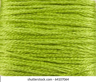 Bright green Thread Background