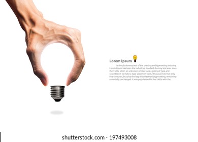 Bright idea. - Shutterstock ID 197493008
