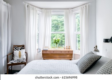 Bright modern designer bedroom