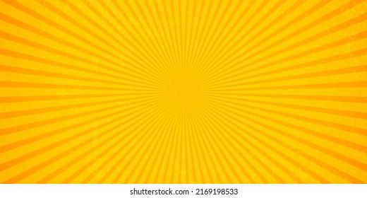 Bright orange and yellow rays background - Shutterstock ID 2169198533