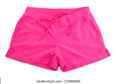 Bright Pink Shorts Isolated On White Stock Photo 113752843 | Shutterstock