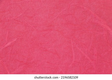 Bright Pink Wallpaper With Thin Fibers On The Surface