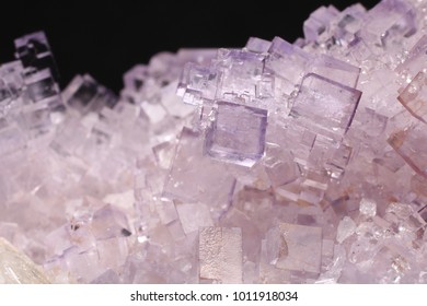 Bright Purple Fluorite Crystals From Tule Mine, Melchor Múzquiz, Mun. De Melchor Múzquiz, Coahuila, Mexico