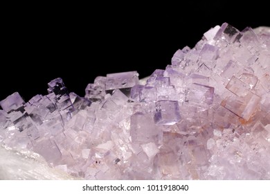 Bright Purple Fluorite Crystals From Tule Mine, Melchor Múzquiz, Mun. De Melchor Múzquiz, Coahuila, Mexico