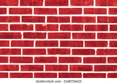 A Bright Red Brick Wall Large Interior Design Grout Style House Home Alley Bricks Exterior