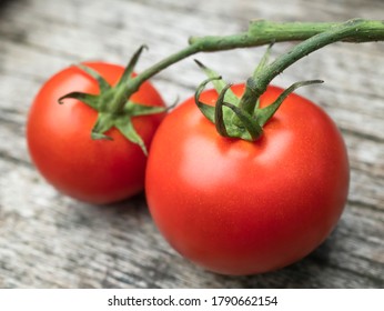 
Bright red ripe fruit tomato