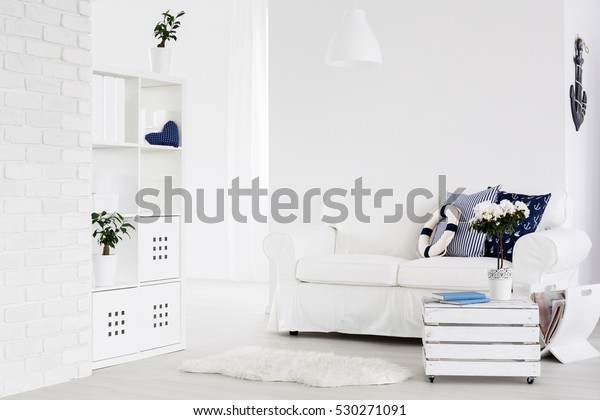 Bright Room Place Store Recycled Table Stock Photo Edit Now