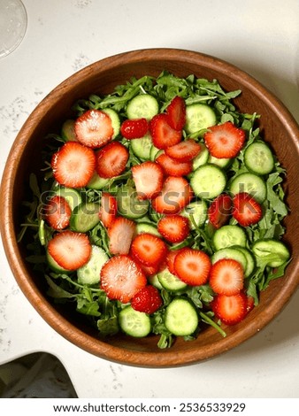 Similar – Strawberry, Avocado, Lettuce Salad