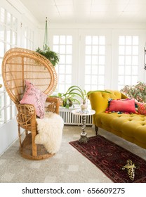 Bright Sunroom