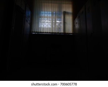 Bright window in the dark