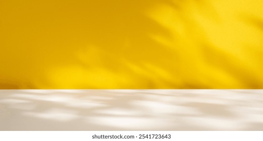 Fondo amarillo brillante con