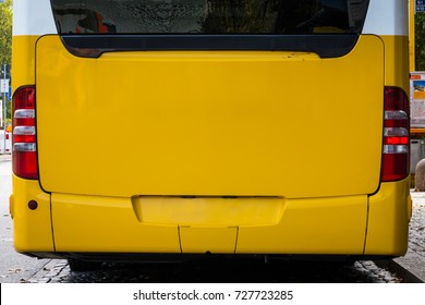 Download Back Bus Mockup High Res Stock Images Shutterstock