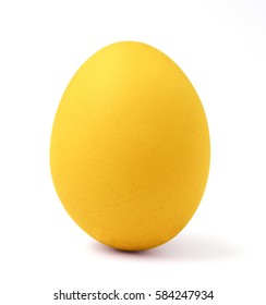 Bright Yellow Dyed Easter Egg On Stock Photo 584247934 | Shutterstock