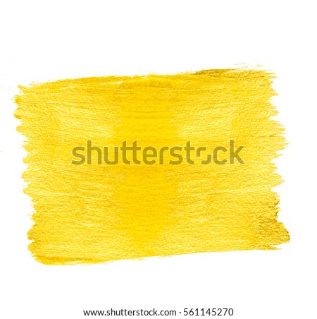 Bright yellow paint background.