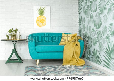 Similar – Image, Stock Photo turquoise|green