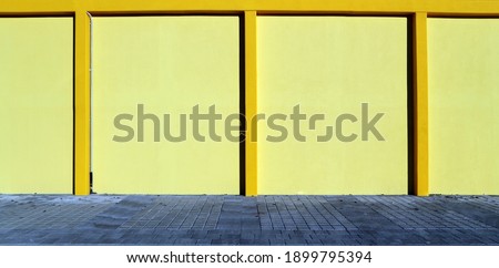 Similar – Image, Stock Photo black yellow becomes master :-)