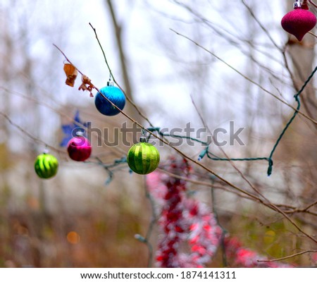 Similar – Image, Stock Photo Balls & Dots Winter