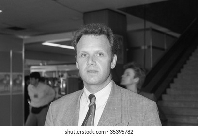 BRIGHTON, ENGLAND-OCTOBER 1: Mike Watson, Labour Party Member Of Parliament For Glasgow Central, Visits The Party Conference On October 1, 1991 In Brighton, Sussex.