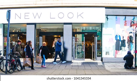  Brighton And Hove East Sussex England March 8th 2018 The Chain Store New Look   Is Closing A Lot Of Its Shops As It Struggles To Avoid Being Put Into Administration And Bankruptcy    