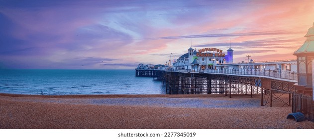 Brighton uk colorful houses hi-res stock photography and images