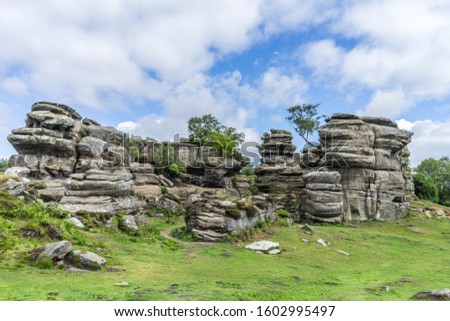 Brimham Rocks in North Yorkshire