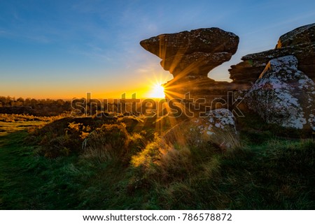 Brimham Rocks Sunrise