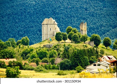 Brinje Castle Ruins In Lika, Croatia