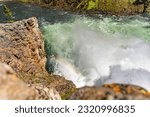 Brink Of The Upper Falls, Yellowstone National Park