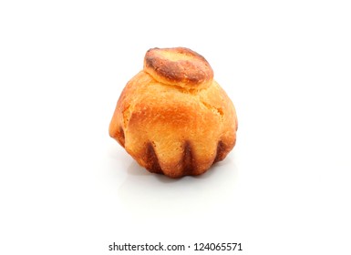 Brioche Isolated On White