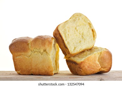 Brioche Portions Isolated