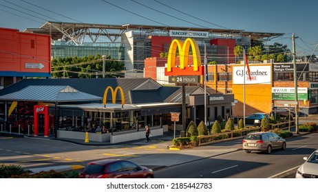 Brisbane, Australia - Jul 29, 2022: McDonald's Restaurant In Milton