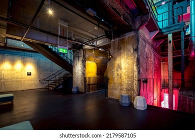 Brisbane, Australia - Jun 17, 2022: Brisbane Powerhouse Interior