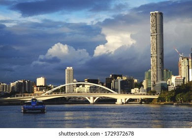 Brisbane, Australia March 2015.
The beauty of the city of Brisbane before sunset, photographed from the Brisbane river.
