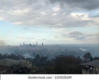 Brisbane City View From Mount Coot Tha