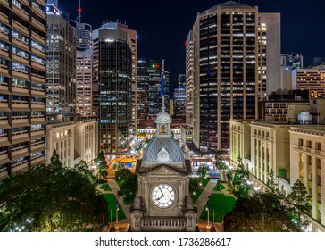 Brisbane Cityscape Overlooking Anzac Square