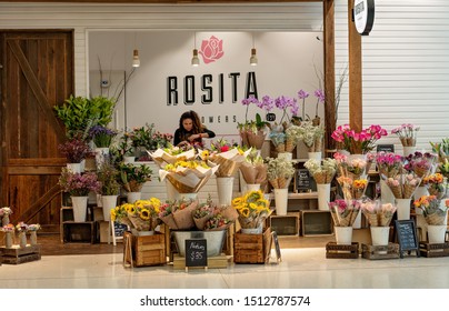 Brisbane, Queensland, Australia: 23rd September 2019: Rosita Flowers At Westfield Garden City Shopping Centre