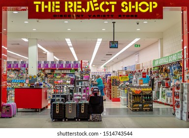 Brisbane, Queensland, Australia: 24th September 2019: The Reject Shop At Westfield Garden City Shopping Centre