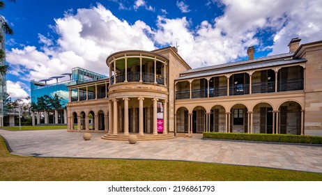 Brisbane, Queensland, Australia - Aug 27, 2022: Old Government House Building