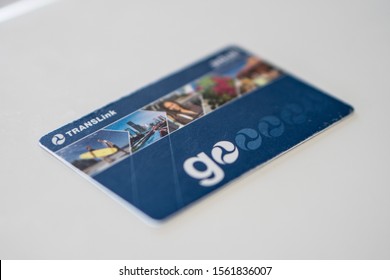 Brisbane, Queensland / Australia - November 14th 2019: Brisbane Transport Card, Go Card, TransLink 