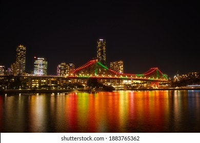 Brisbane Skyline with bridge at dawn