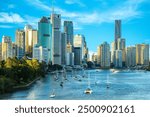 Brisbane skyline, capital of Queensland, Australia