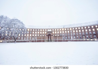 Bristol City Council Offices In The Snow