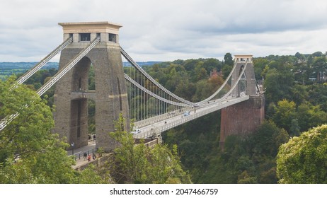 Bristol Clifton Suspension Bridge, autumn season 2021