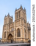 Bristol, England, UK: Bristol Cathedral, the Cathedral Church of the Holy and Undivided Trinity; Cathedral of Bristol on the Church of England