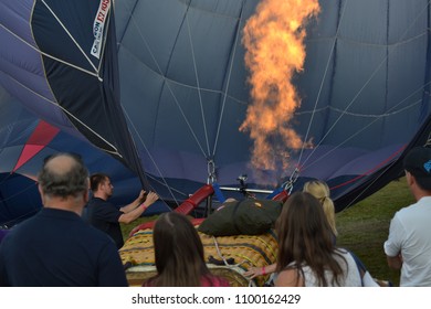 Bristol Somerset / United Kingdom - August 7th 2015: Bristol Balloon Festival