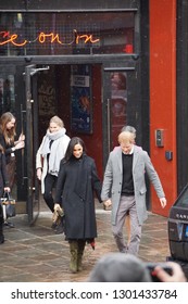 Bristol, UK - 02/01/19: Prince Harry And Megan Visit Bristol Old Vic Theatre