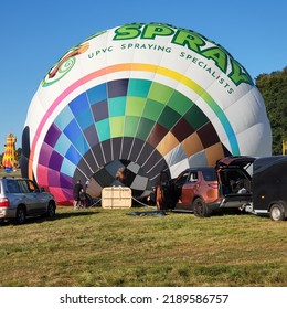 Bristol, The UK - 11 August 2022 - This Is Hot Ballon Festival In Bristol At Summer Time