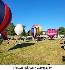 Bristol, The UK - 11 August 2022 - This Is Hot Ballon Festival In Bristol At Summer Time