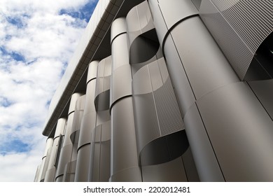 Bristol, UK - August 12,  2015: The Life Sciences Building At The University Of Bristol Which Was Designed By Sheppard Robson And Was Opened By Sir David Attenborough In October 2014.